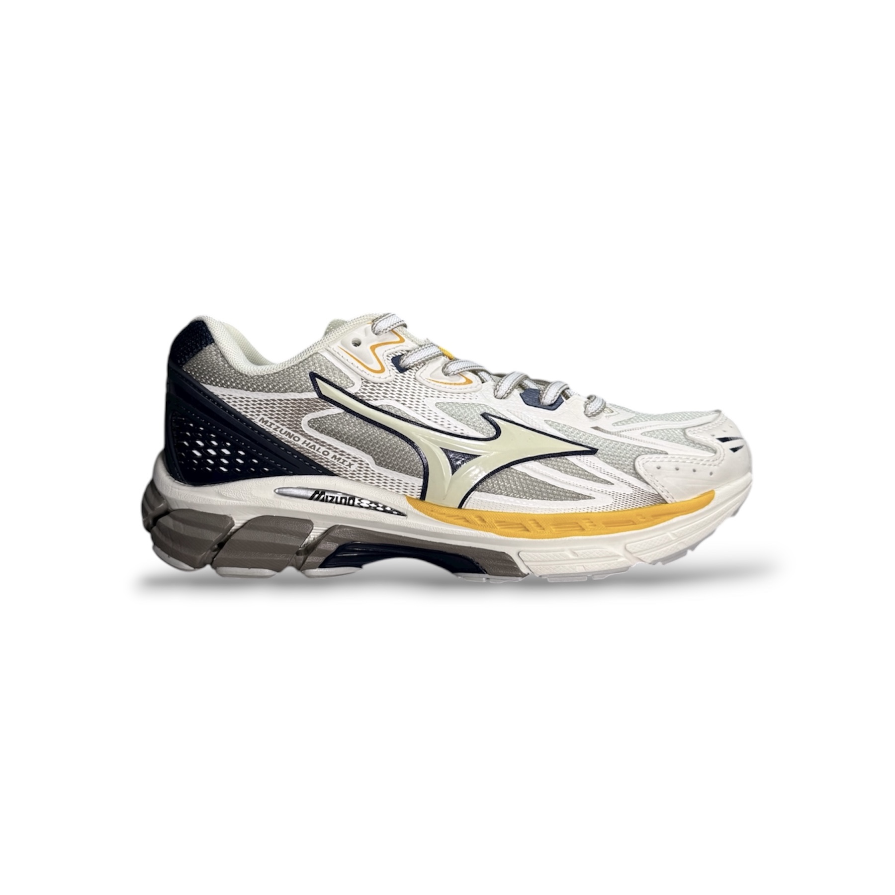 کتونی راحتی مردانه میزانو هالو میکس Mizuno Halo Mix Beige ویتنام